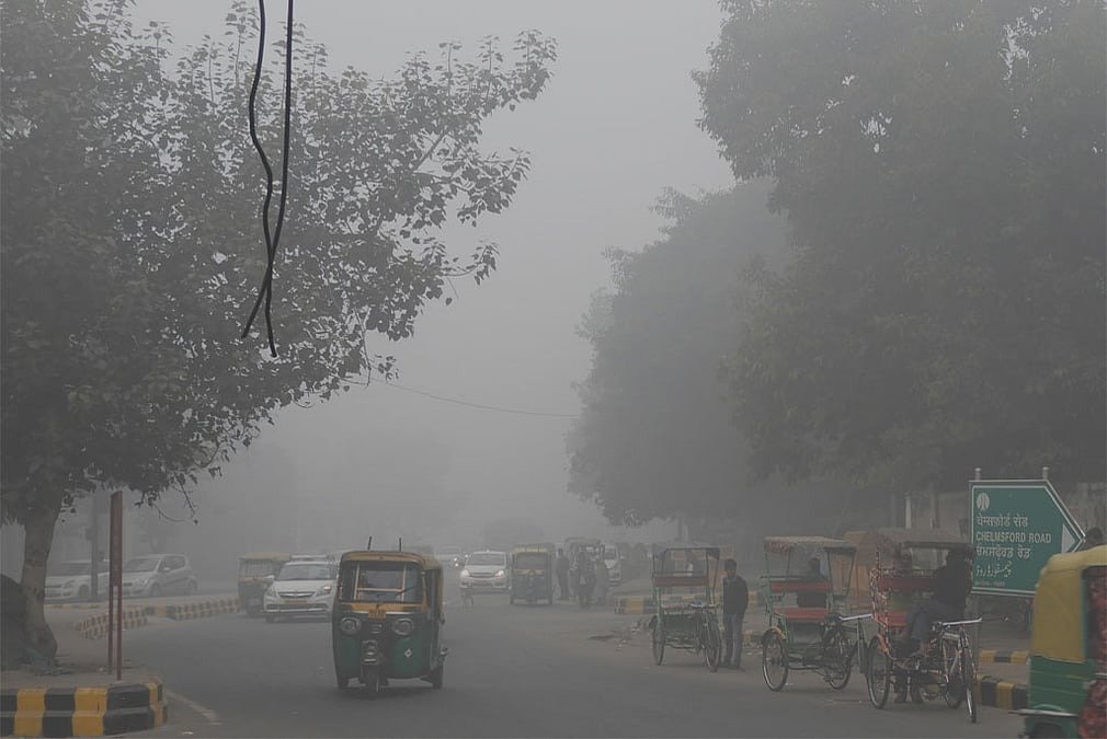 Fog Delhi WM