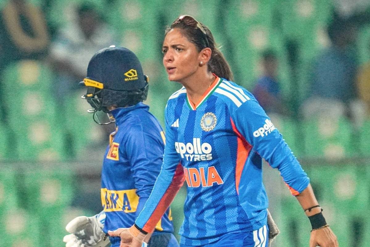 Harmanpreet Kaur got Angry