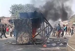 nepal border protest