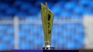 T20 world cup trophy shiny 16683