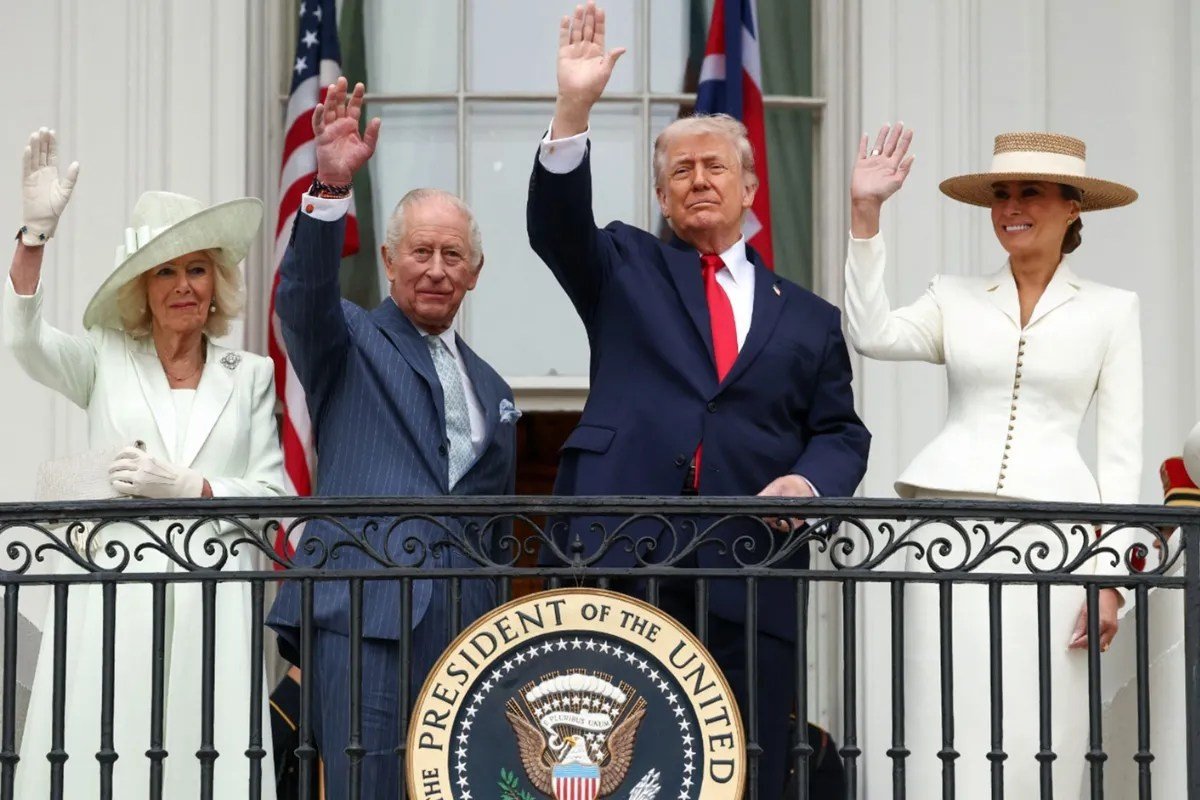 Trump Mother Crush on King Charles