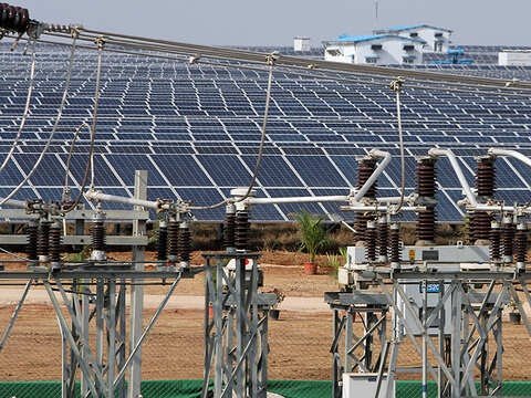 solar power plant inaugurated in mp